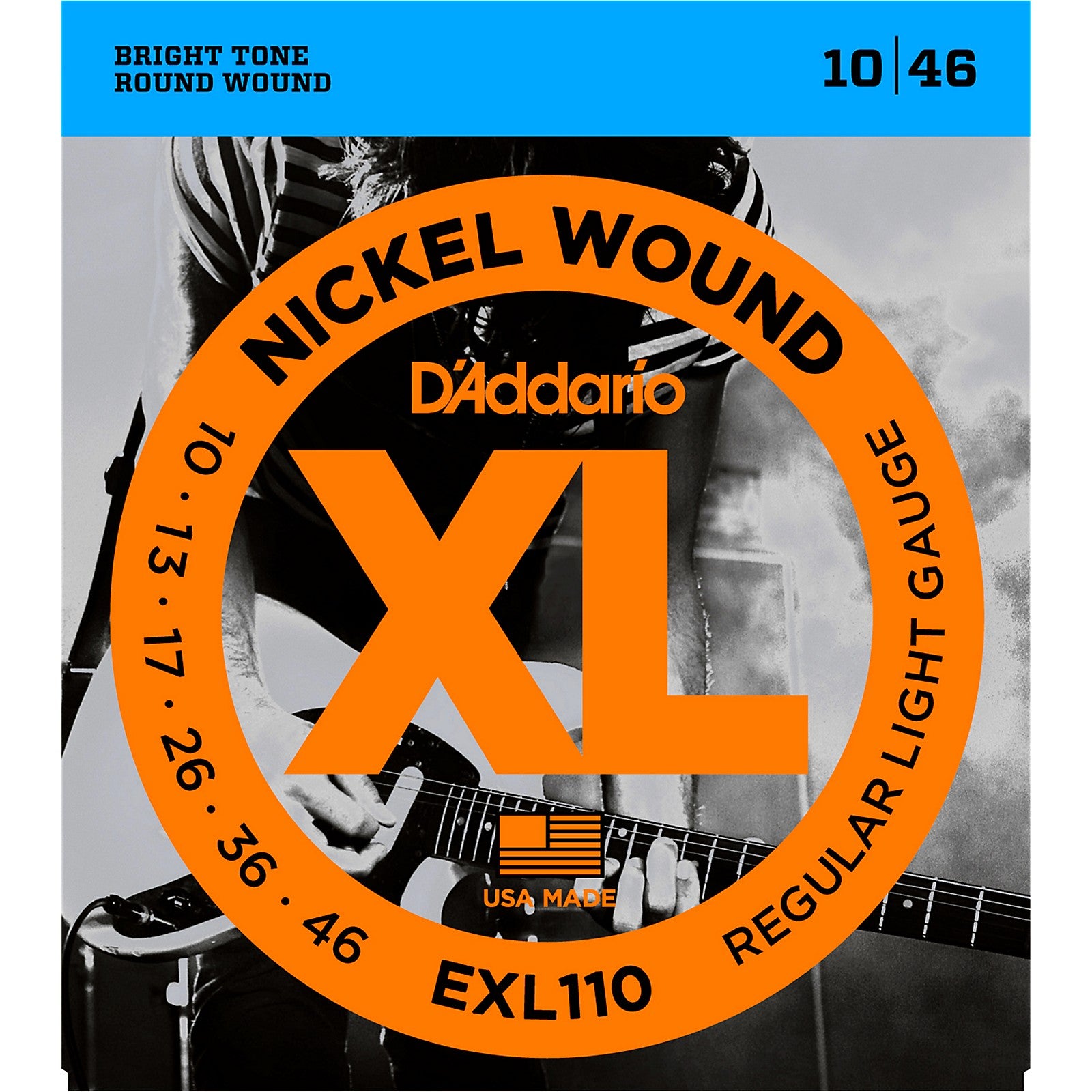 Electric Guitar Strings D Addario EXL110 Nickel Wound 10 46 Regula Danman s Music Online Store